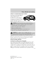 Preview for 174 page of Lincoln 2011 MKX Owner'S Manual