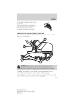 Предварительный просмотр 64 страницы Lincoln 2011 MKZ Hybrid Owner'S Manual