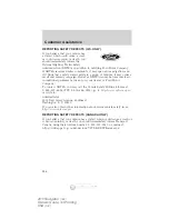 Preview for 286 page of Lincoln 2011 navigator Manual