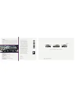 Lincoln 2013 MKT Quick Reference Manual предпросмотр