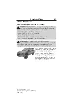 Preview for 307 page of Lincoln 2013 Navigator Owner'S Manual