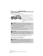 Предварительный просмотр 331 страницы Lincoln 2014 MKT Owner'S Manual