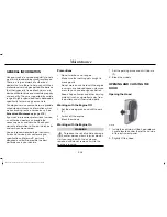 Preview for 305 page of Lincoln 2016 MKX Owner'S Manual