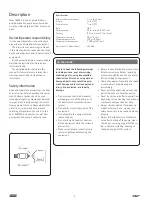 Предварительный просмотр 2 страницы Lincoln 83513 Operating Instructions Manual