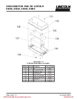 Предварительный просмотр 70 страницы Lincoln 85562 Manual