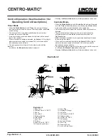 Preview for 4 page of Lincoln CENTRO-MATIC 85430 Manual