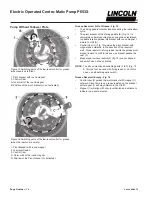 Предварительный просмотр 14 страницы Lincoln Centro-Matic P653S Manual