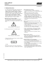 Preview for 3 page of Lincoln Cobra 501 Owner'S Manual