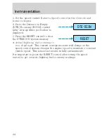 Предварительный просмотр 25 страницы Lincoln Continental 2001 Owner'S Manual