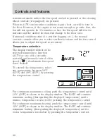 Предварительный просмотр 29 страницы Lincoln Continental 2001 Owner'S Manual