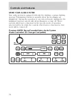 Предварительный просмотр 35 страницы Lincoln Continental 2001 Owner'S Manual