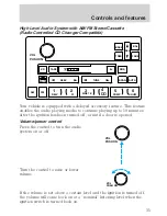 Предварительный просмотр 36 страницы Lincoln Continental 2001 Owner'S Manual