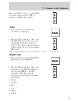 Предварительный просмотр 44 страницы Lincoln Continental 2001 Owner'S Manual