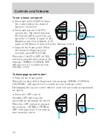 Предварительный просмотр 55 страницы Lincoln Continental 2001 Owner'S Manual