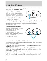 Предварительный просмотр 61 страницы Lincoln Continental 2001 Owner'S Manual