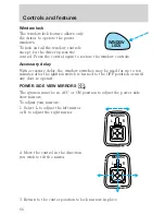 Предварительный просмотр 67 страницы Lincoln Continental 2001 Owner'S Manual