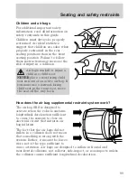 Предварительный просмотр 100 страницы Lincoln Continental 2001 Owner'S Manual