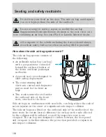 Предварительный просмотр 103 страницы Lincoln Continental 2001 Owner'S Manual