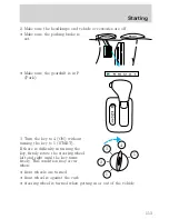 Предварительный просмотр 114 страницы Lincoln Continental 2001 Owner'S Manual