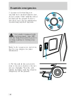 Предварительный просмотр 143 страницы Lincoln Continental 2001 Owner'S Manual