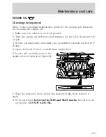 Предварительный просмотр 154 страницы Lincoln Continental 2001 Owner'S Manual