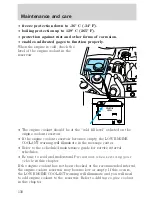 Предварительный просмотр 159 страницы Lincoln Continental 2001 Owner'S Manual