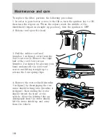 Предварительный просмотр 169 страницы Lincoln Continental 2001 Owner'S Manual