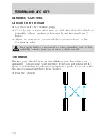 Предварительный просмотр 175 страницы Lincoln Continental 2001 Owner'S Manual