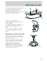 Предварительный просмотр 190 страницы Lincoln Continental 2001 Owner'S Manual