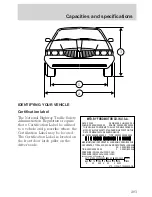 Предварительный просмотр 204 страницы Lincoln Continental 2001 Owner'S Manual