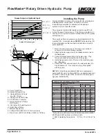 Предварительный просмотр 4 страницы Lincoln FlowMaster 274055 Manual