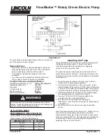 Предварительный просмотр 3 страницы Lincoln FlowMaster 85598 Manual