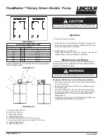 Предварительный просмотр 4 страницы Lincoln FlowMaster 85598 Manual