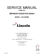 Lincoln IMPINGER 1100 Service Manual preview