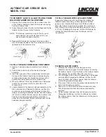 Preview for 5 page of Lincoln IMPINGER 1162 Operating Instructions Manual