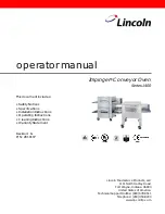 Предварительный просмотр 1 страницы Lincoln IMPINGER 1400 Operator'S Manual