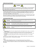 Предварительный просмотр 16 страницы Lincoln IMPINGER 1400 Operator'S Manual