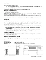 Preview for 8 page of Lincoln Impinger 3255 Operator'S Manual