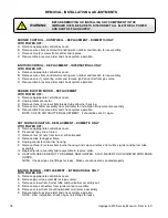 Preview for 18 page of Lincoln Impinger 3270 Parts & Service Manual