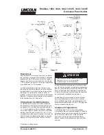 Preview for 17 page of Lincoln Impringer 1400 Series Manual