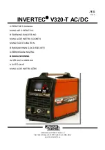 Lincoln INVERTEC V320-T AC/DC Operator'S Manual предпросмотр