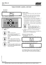 Предварительный просмотр 34 страницы Lincoln LMC 1 User Manual