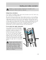 Предварительный просмотр 123 страницы Lincoln LS 2000 Owner'S Manual