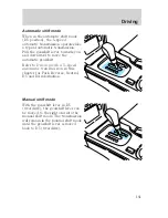 Предварительный просмотр 161 страницы Lincoln LS 2000 Owner'S Manual