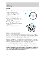 Предварительный просмотр 166 страницы Lincoln LS 2000 Owner'S Manual