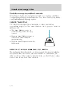 Предварительный просмотр 174 страницы Lincoln LS 2000 Owner'S Manual