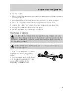 Предварительный просмотр 185 страницы Lincoln LS 2000 Owner'S Manual