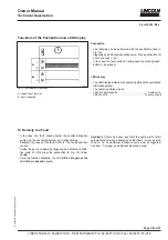 Предварительный просмотр 9 страницы Lincoln M 16 Owner'S Manual