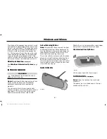 Предварительный просмотр 84 страницы Lincoln MKS 2016 Owner'S Manual