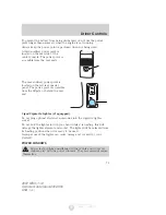 Предварительный просмотр 79 страницы Lincoln MKX 2007 Owner'S Manual